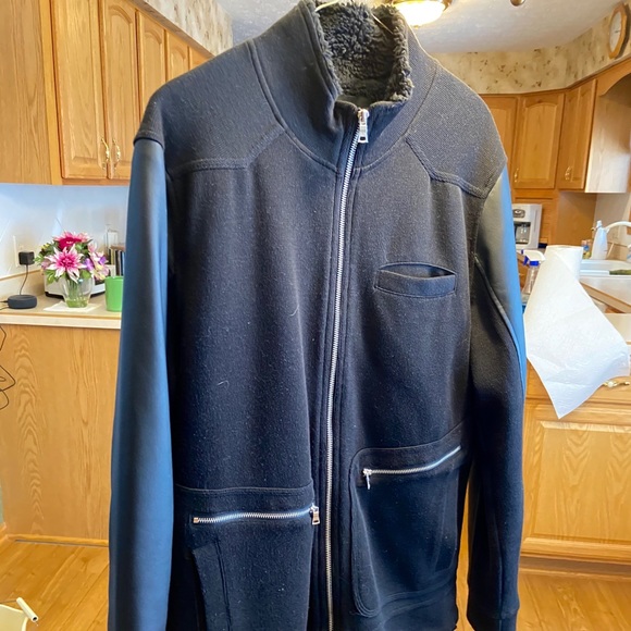 INC Black Zip Up Jacket / Sweater - Picture 1 of 5